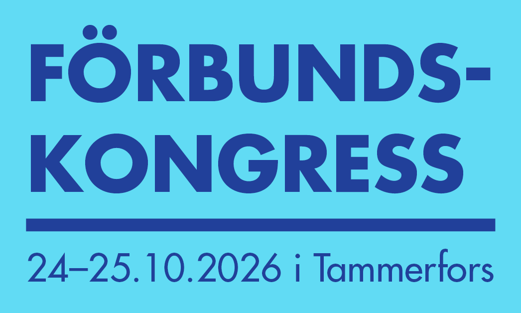 Förbundskongressen 24–25.10.2026 i Tammerfors.