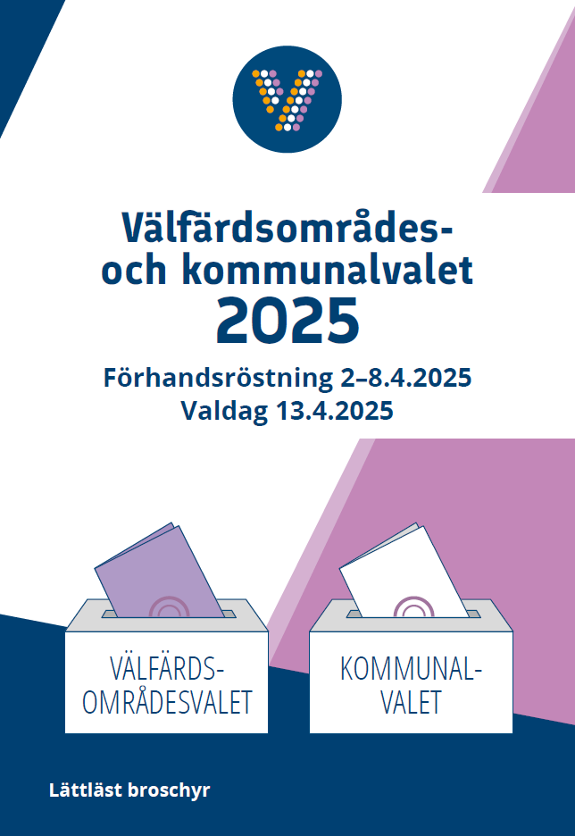 Lättläst om väldärdsområdes- och kommunalvalet - pdf.