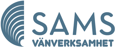 SAMS vänverksamhet-logotyp.