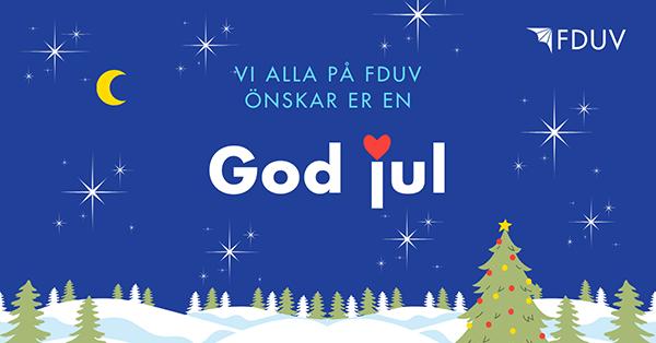 Vi alla på FDUV önskar er en god jul.